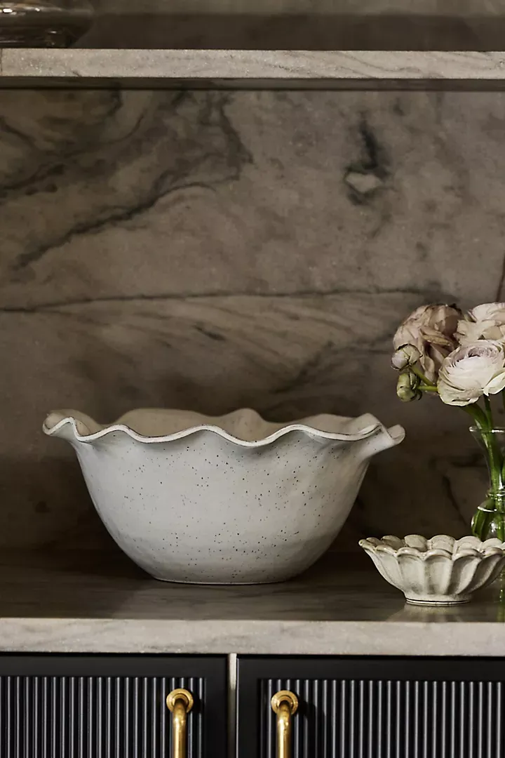 Wynn Portuguese Glazed Terracotta Serve Bowl