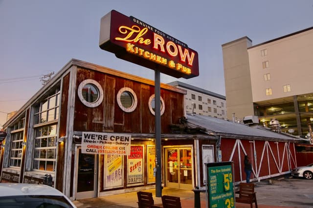 Photo of the outside of the Row